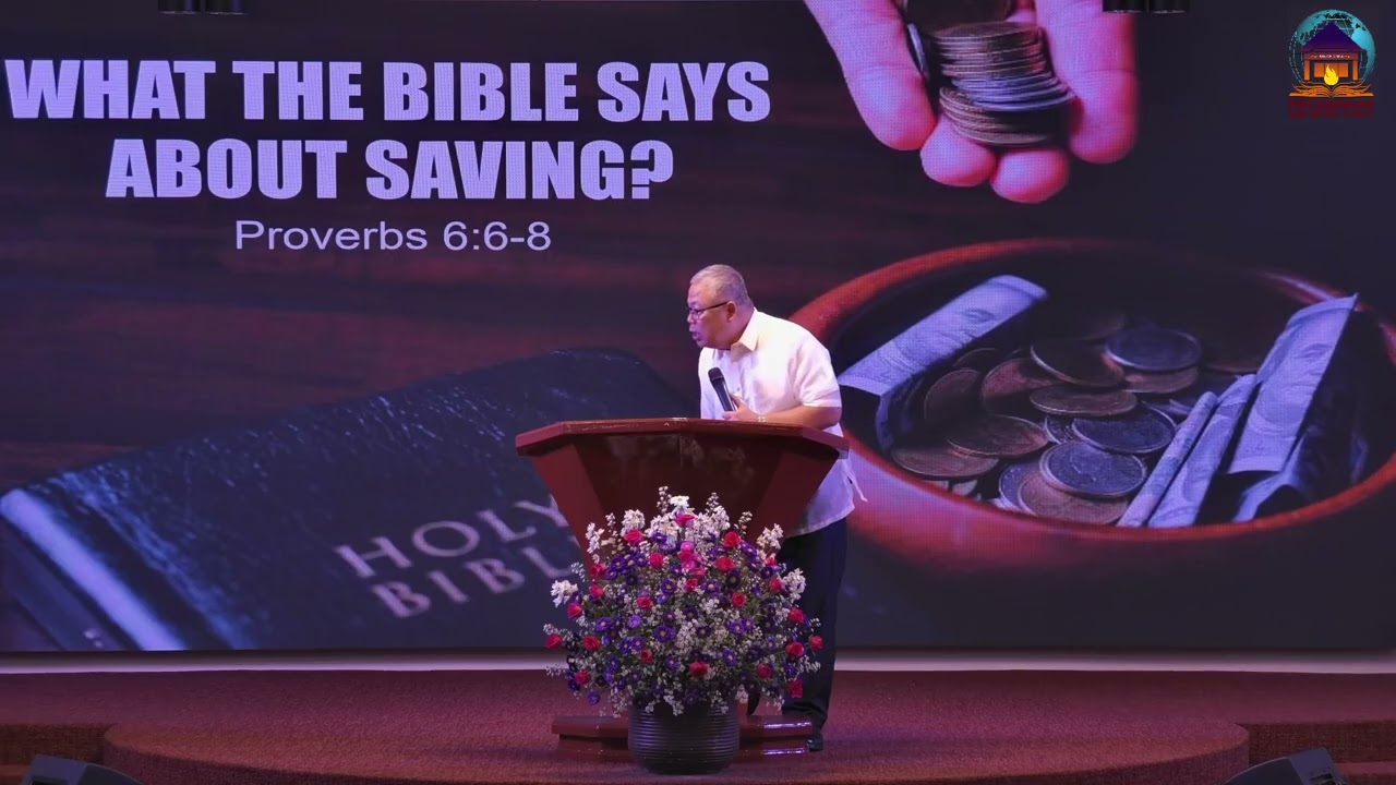 What The Bible Says About Saving by Pastor Reynaldo Subrabas