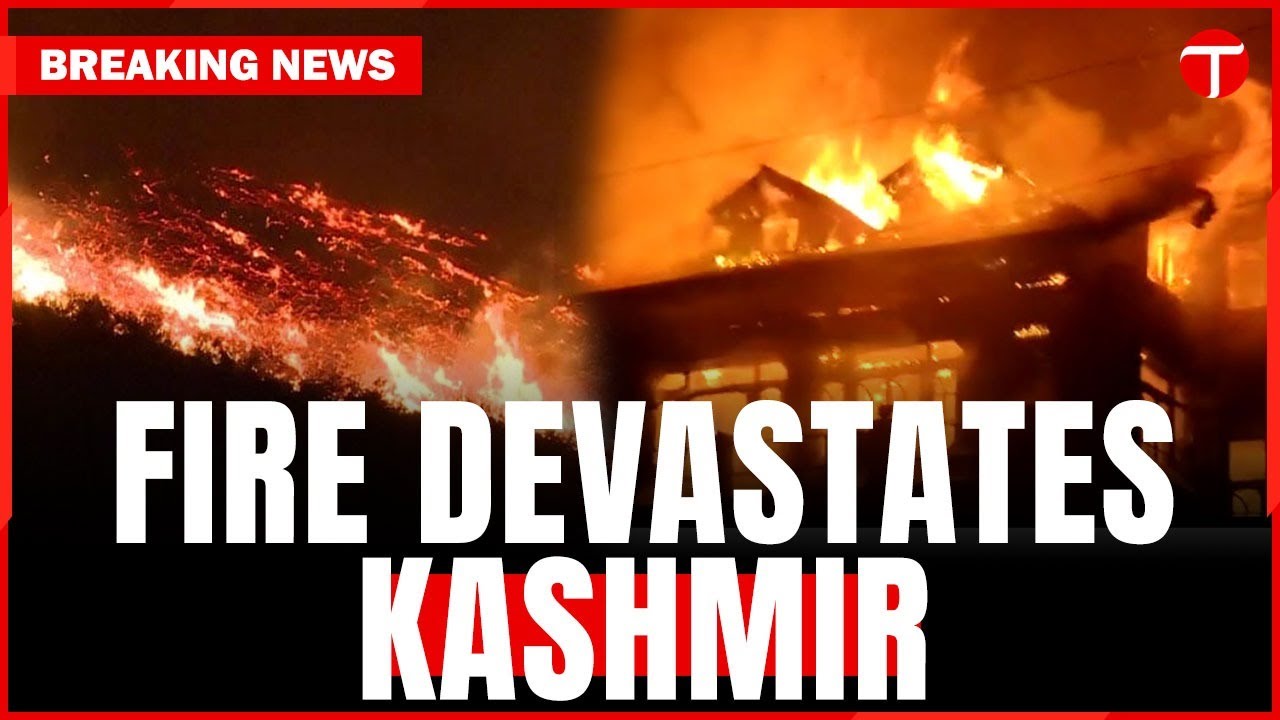 Kashmir Struggles to Contain Forest Fires During Extreme Heat | Breaking News