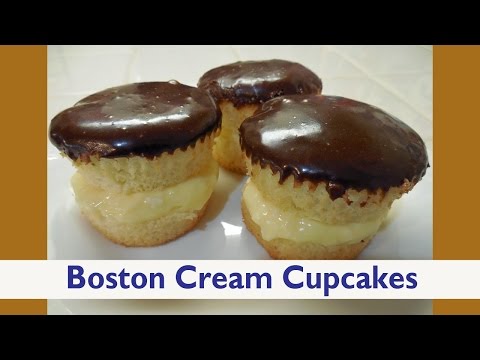 Easy to Make Boston Cream Pie Cupcakes