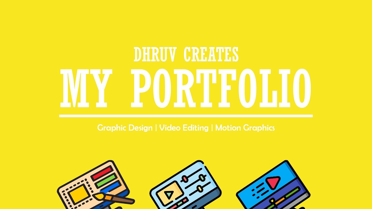 Motion Graphics Portfolio | DHRUVCREATES