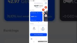COLLECT MONEY FROM GEOCASH APP/UP TO 10$ DAILY/BELOW VIDEO DESCRIPTION screenshot 5