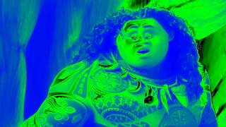 Maui explained to Moana about getting his hook // Sponsored by: Gamavision Csupo Effects