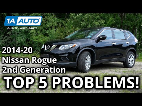 Top 5 Problems Nissan Rogue SUV 2nd Generation 2014-20