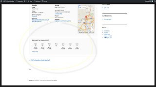 Display hourly weather forecasts for The Events Calendar events in under 1 minute! screenshot 3