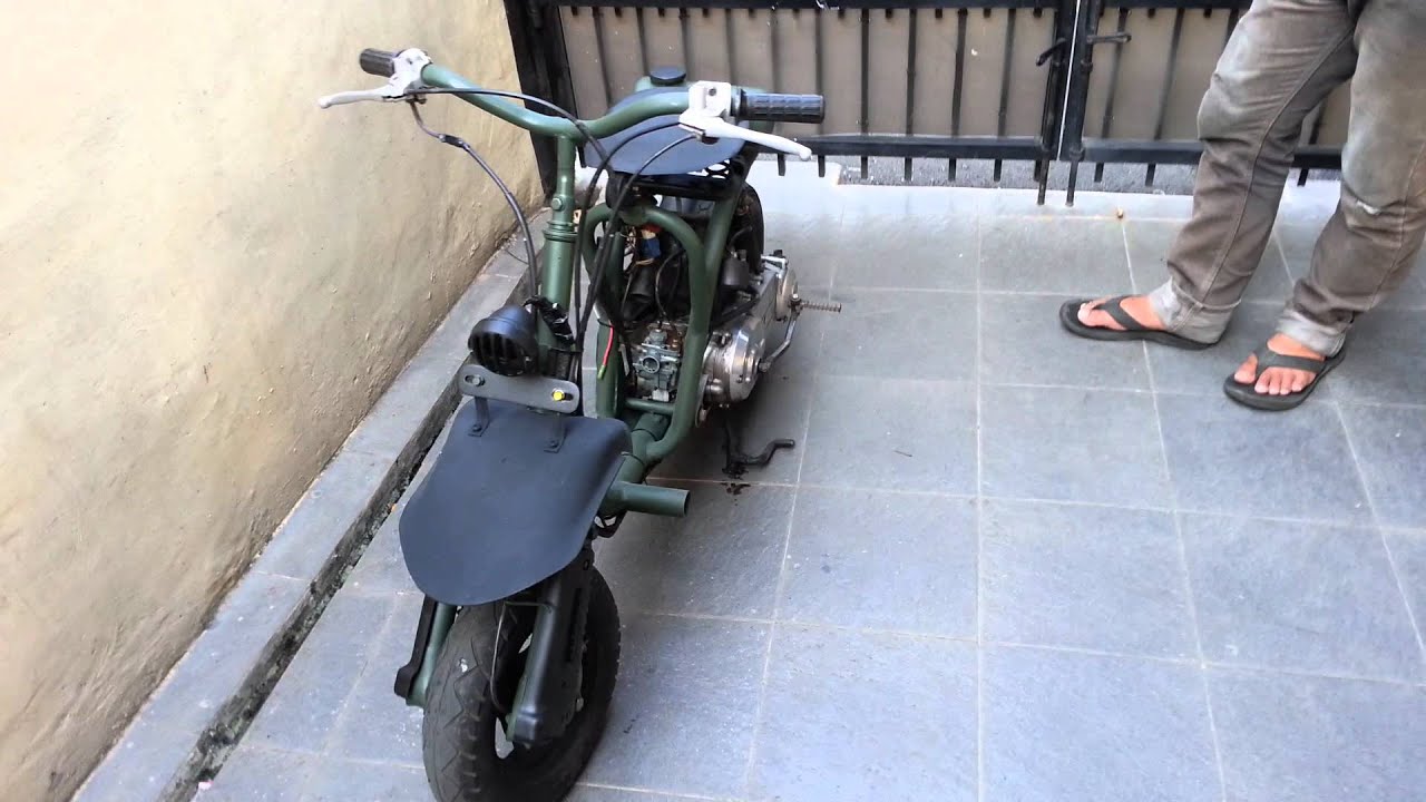 Qingqi 50cc Army Style YouTube