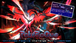 Pokerogue's UNLIMITED PASSIVE Challenge Run! | Pokerogue Challenge Runs | All Passives Challenge Run
