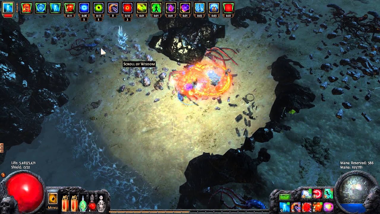 Path of Exile Crit Reave Ranger 5.5k Life Using Bino's Kitchen