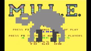 C64 M.U.L.E. theme cover [Famitracker fds]