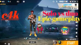 Solo Vs Duo Op Gameplay Ll New Season Ll By C4K