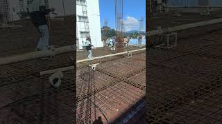 Slab Casting Work #trending #construction #shorts #viral #nepal #civil #automobile #foundation #fly