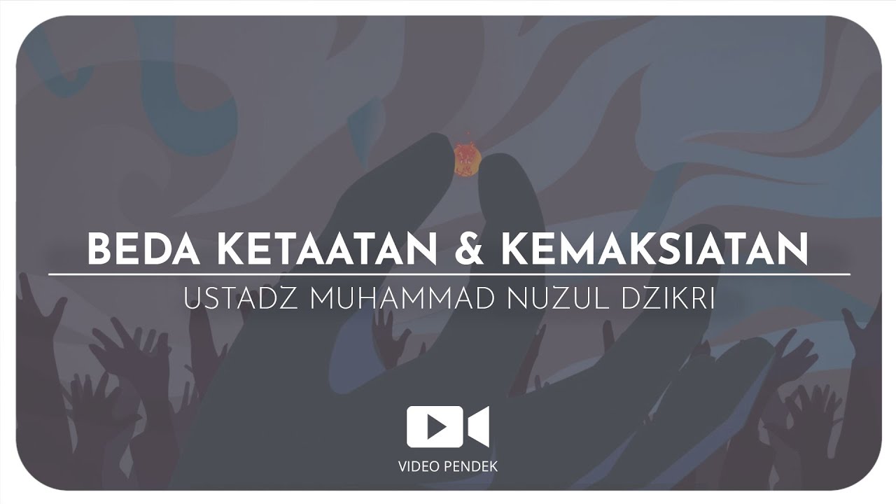 ⁣BEDA KETAATAN & KEMAKSIATAN (2 menitan)