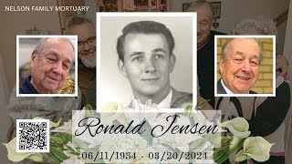 Funeral  Service of Ronald Jensen