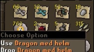 Loot from 100 ADAMANT DRAGONS