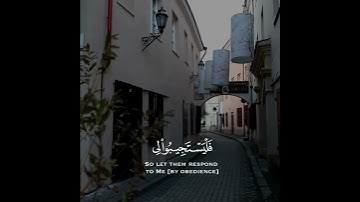 وَإِذَا سَأَلَكَ عِبَادِيَ عَنِّي فَإِنَّي قَرِيبٌ | القارئ إسلام صبحي 🌿 راحة نفسية 😴❤️