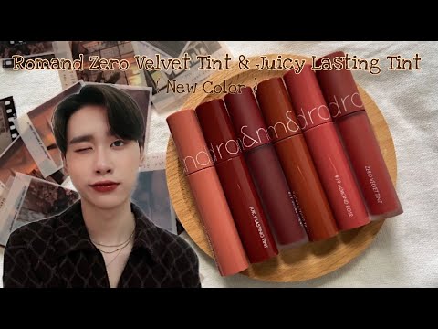 Video 8 MÀU MỚI CỦA ROMAND ZERO VELVET TINT & JUICY LASTING... - youtube