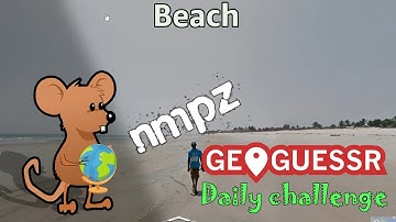 Geoguessr Daily Challenge - NMPZ June Challenge - A Nice Walk Along A Beach