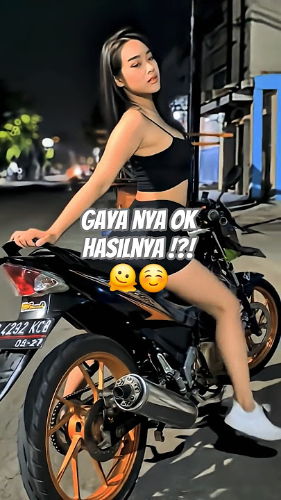 Cewek motoran   joget?