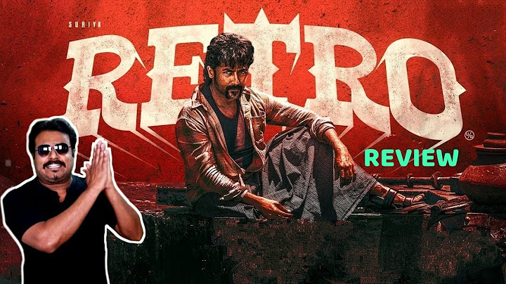 Retro Movie Review by Filmi craft Arun | Suriya | Pooja Hegde | Karthik Subbaraj