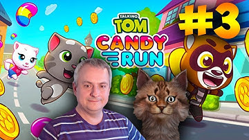ГОВОРЯЩИЙ ТОМ БЕГ ЗА СЛАДОСТЯМИ #3. Talking Tom Candy Run!