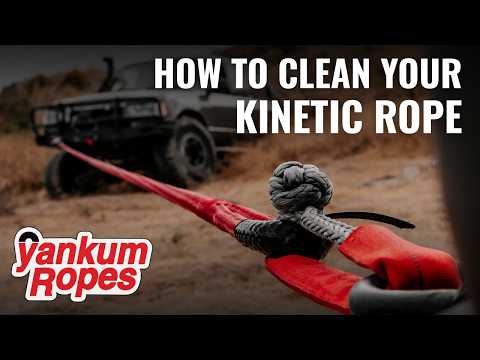 How to Clean your Kinetic Rope.
