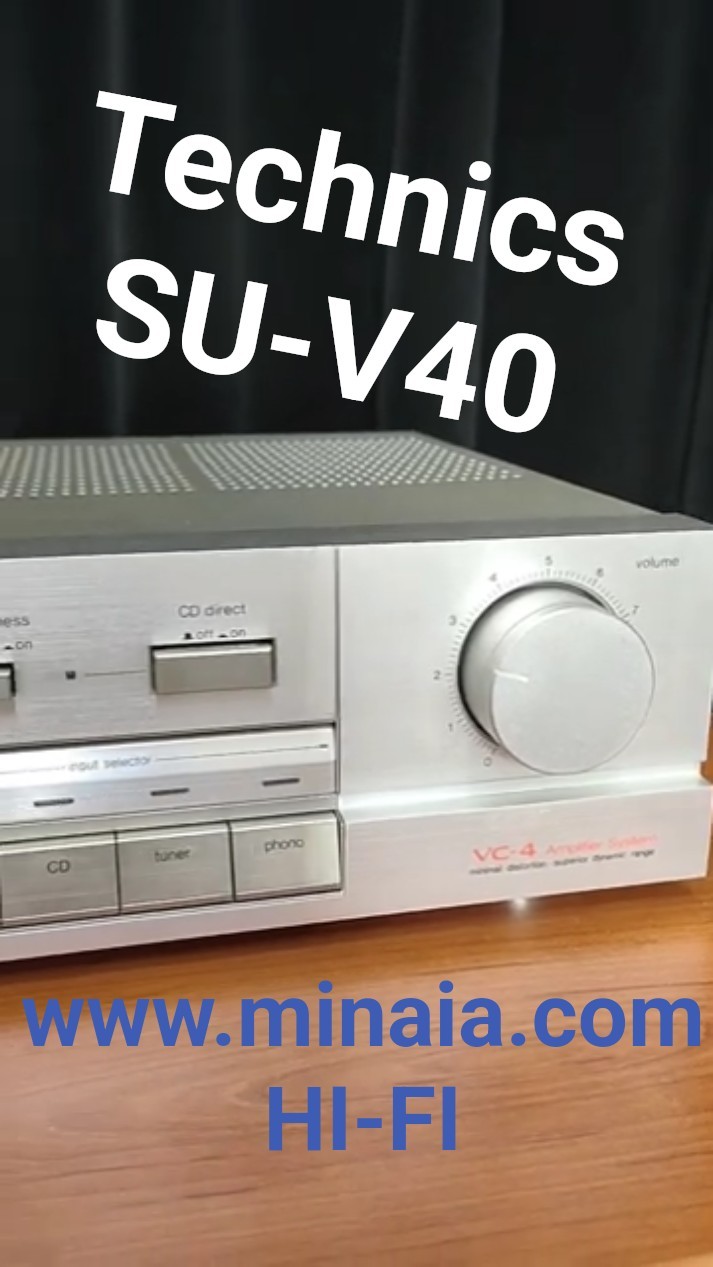 Technics SU-V40 - Hi Fi '80 #audiovintage #audiophile - YouTube