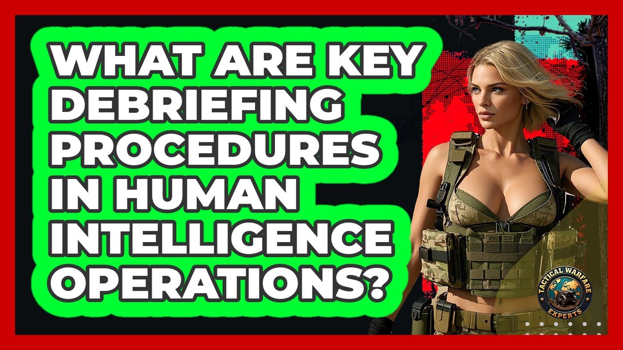 What Are Key Debriefing Procedures In Human Intelligence Operations? - Tactical Warfare Experts