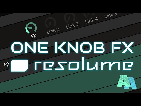 Pro Effects Tricks - Resolume Macros Tutorial