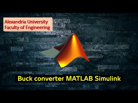 Buck converter MATLAB Simulink - YouTube