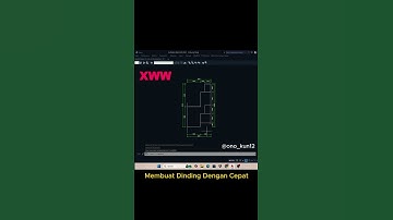 Creat Wall Quickly with YQARCH #drafter #design #autocad #tutorialautocad #Ars #architecture