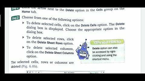 Class-6,Chapter-6(Editing data in Microsoft Excel 2013)-2nd lecture
