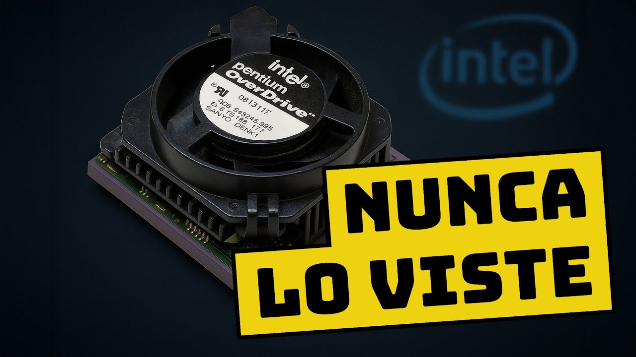 Pentium OverDrive: El Pentium que no conocías - YouTube