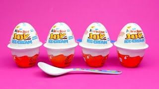 NEW Kinder Joy Ice Cream Surprise with Toys