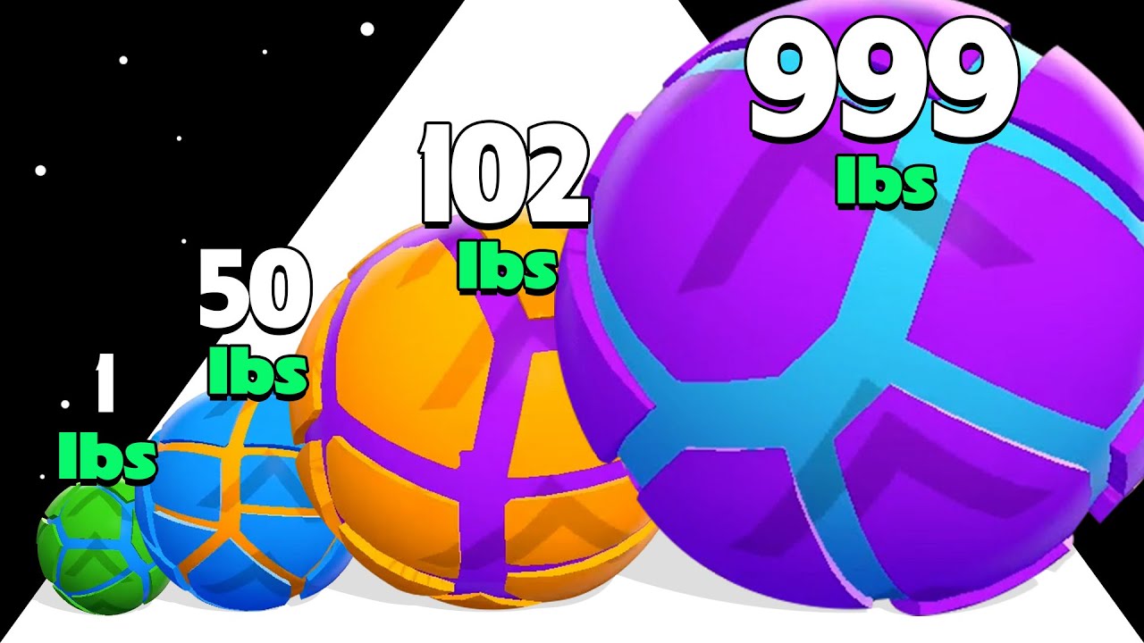 OVERWEIGHT BALLS - Level Up Balls, ASMR Gameplay (Freeplay)