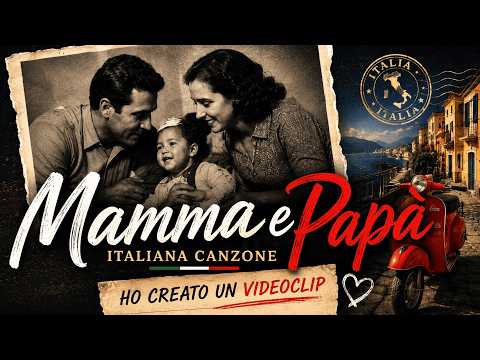 Video Mamma e Papà 1960s Classic Italian Canzone Emotional Song for Mother & Father