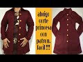 Como hacer un abrigo de dama con patronaje/FACIL!!!/Lazy Modas