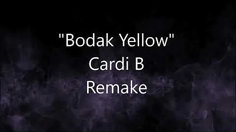 Cardi B - Bodak Yellow (Instrumental)