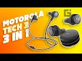 Motorola Tech3 Earphones - Combination of Earbuds + Sports Loop + Earphones with 3.5mm jack!