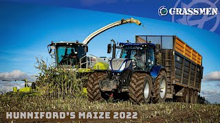 🌽 Cornstars Hunniford's Special - 19 tractors on a long draw!