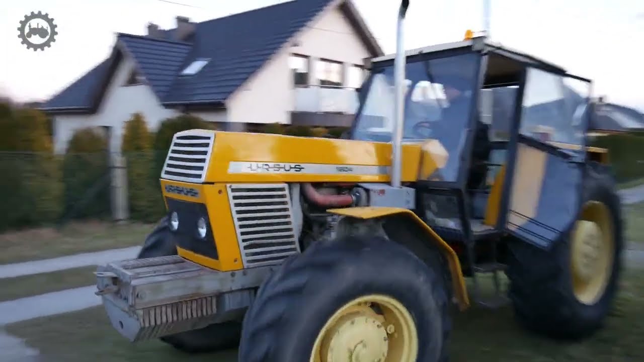 URSUS 1604 - 1982 - DŹWIĘK SILNIKA Z TURBO