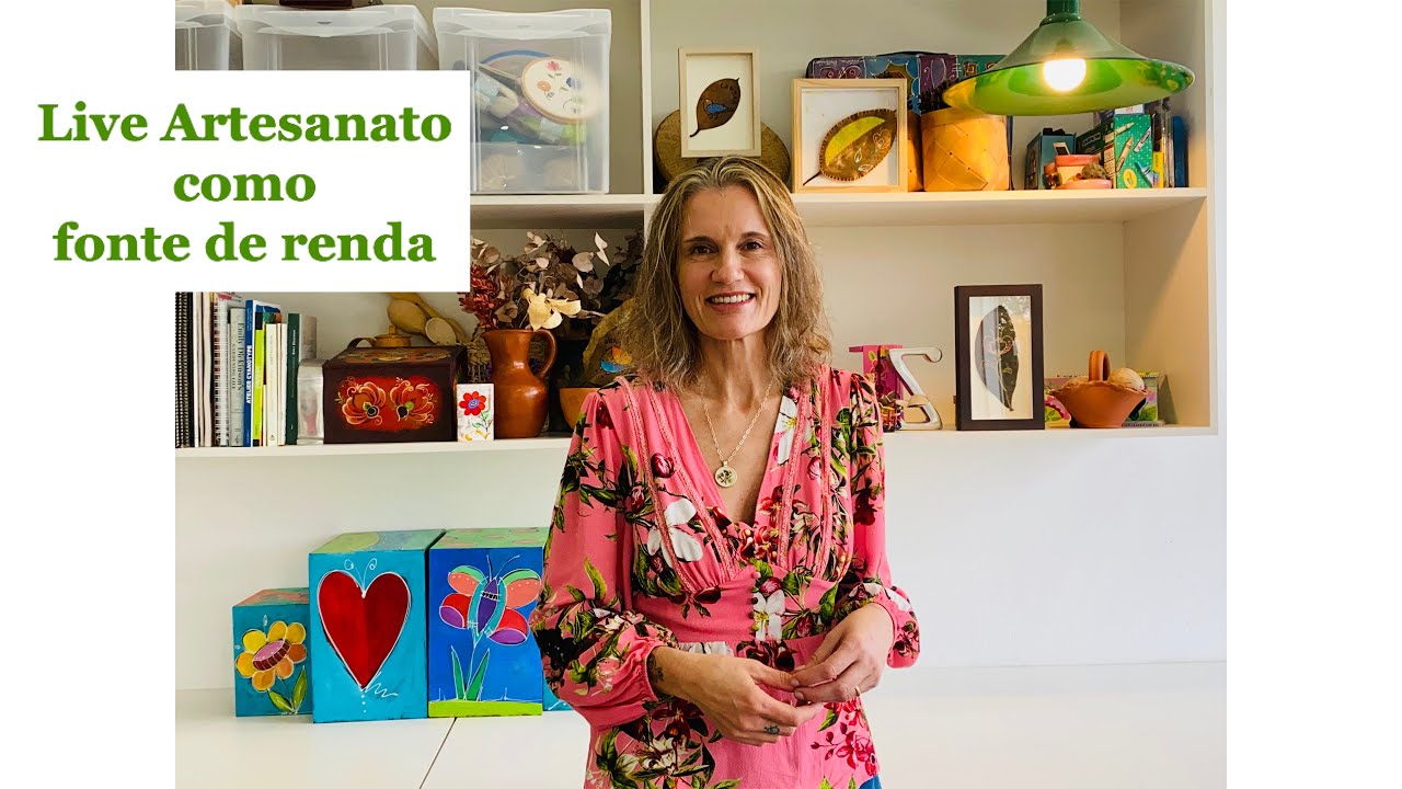 Live de terça: Artesanato como fonte de renda