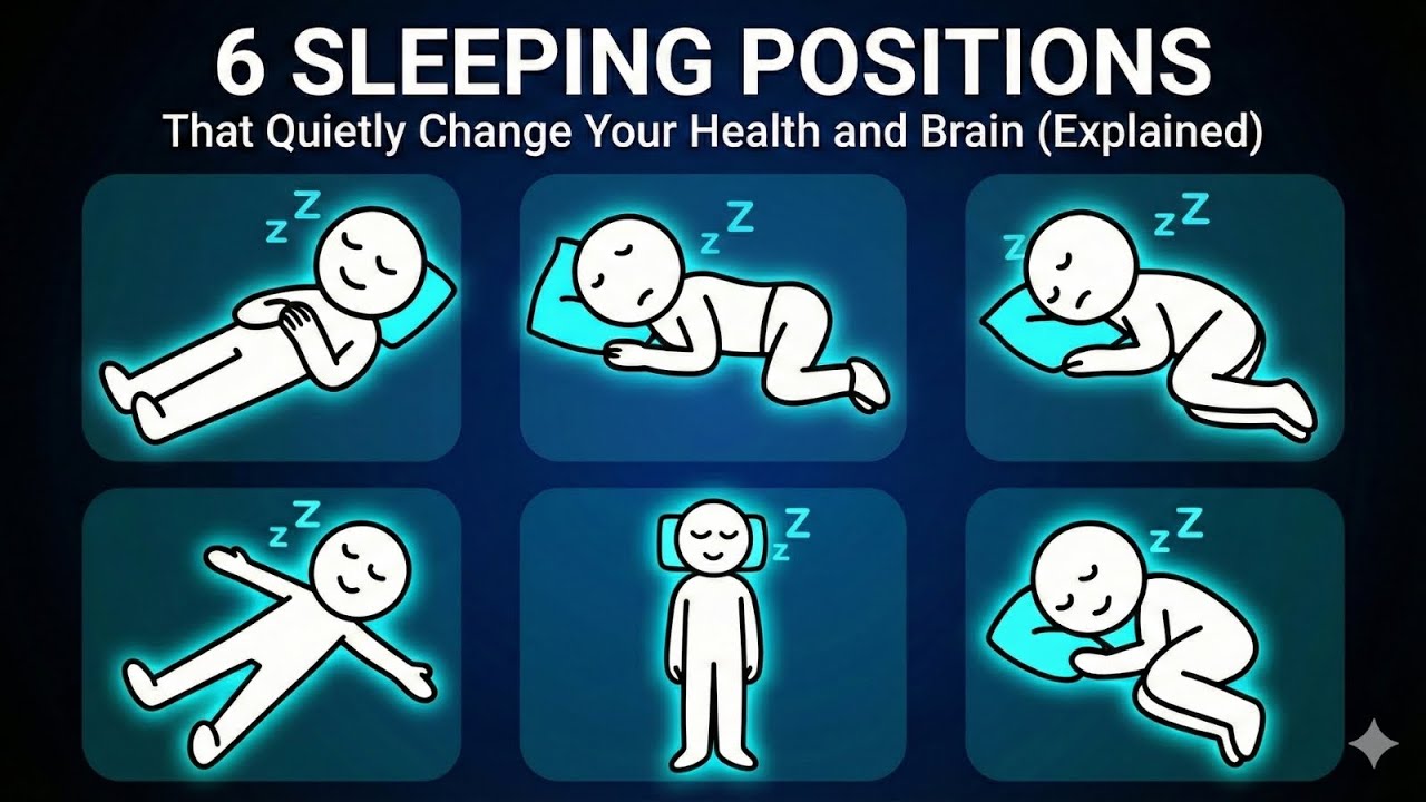 6 Sleep Positions That Quietly Change Your Nervous System (Benefits + Costs)