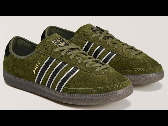 adidas gazelle silver green womens Adidas Tyshawn II Shoes - Olive Strata / Shadow Olive / Gum5