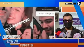 Gussy rompe el silencio tras fotos besando a Ángela Aguilar | El Chismorreo