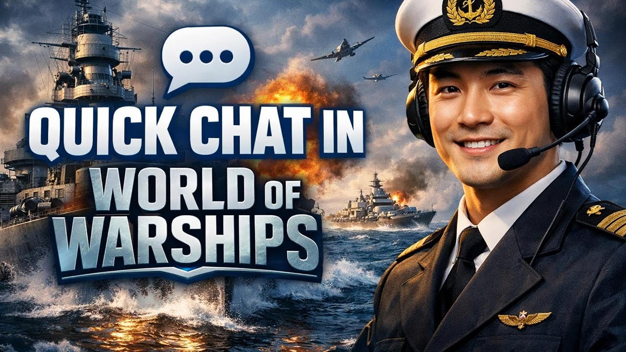 How to QUICK CHAT in World of Warships (Step by Step) - YouTube