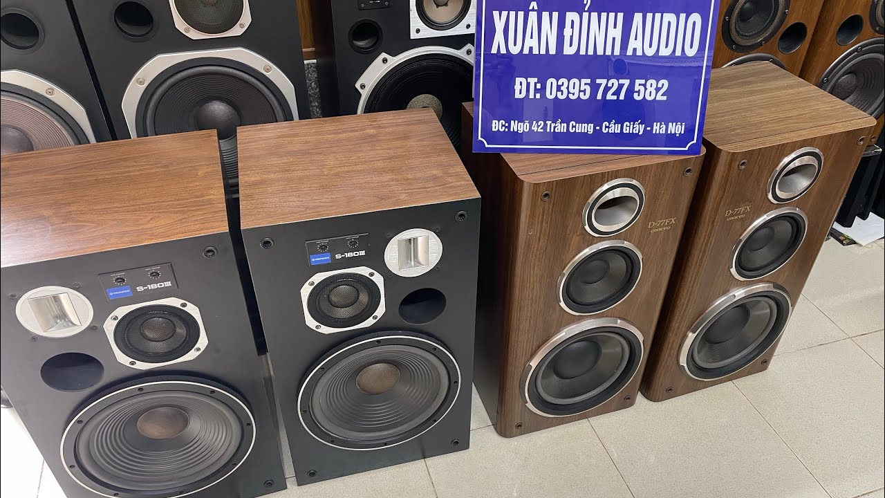 Incredible Deals on Used Japanese Speakers: Pioneer S180III and