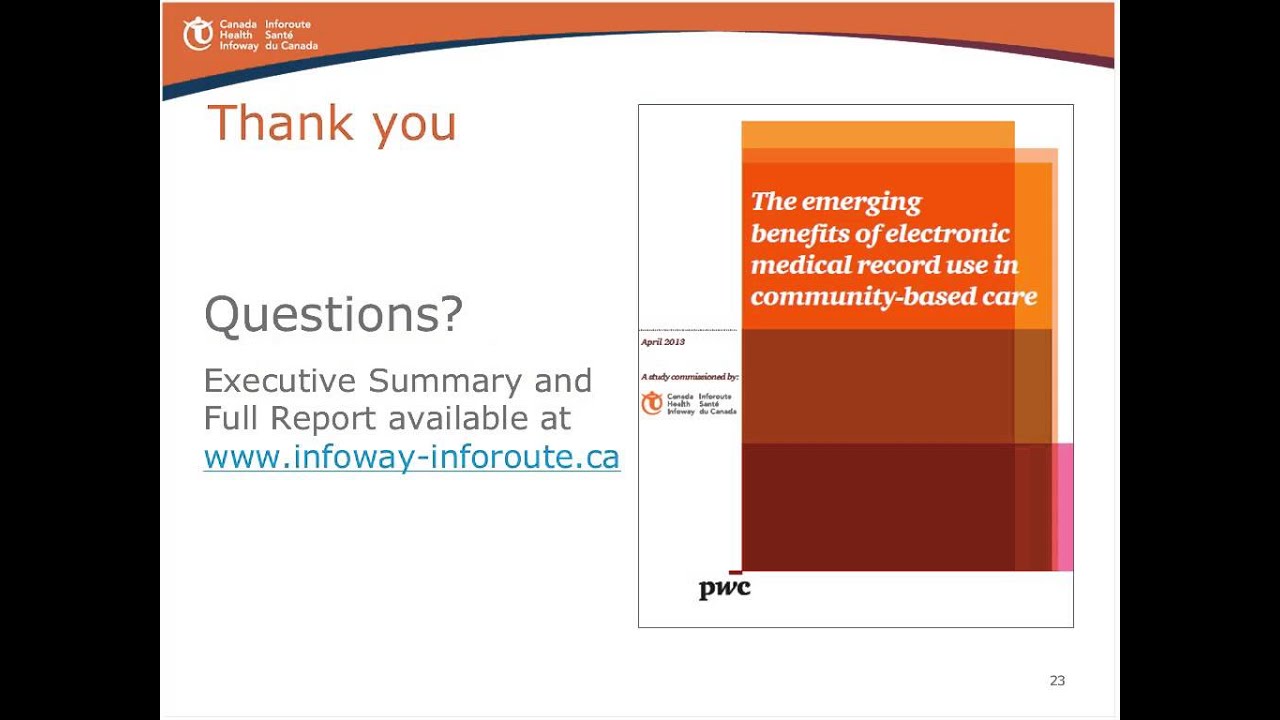 Webinar: The emerging benefits of electronic medical record use in