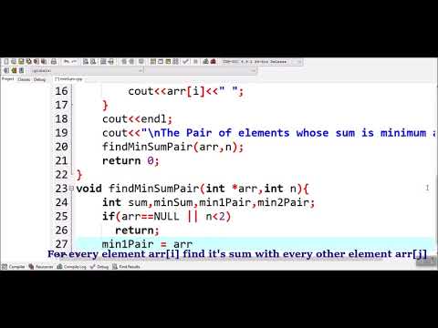How to find two elements whose sum is closest to zero in array in C++