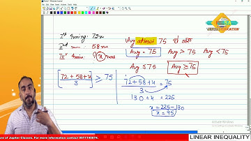 Linear Inequality by Sameer Kohli sir