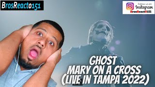 FIRST TIME HEARING Ghost - Mary On A Cross (Live In Tampa 2022) REACTION