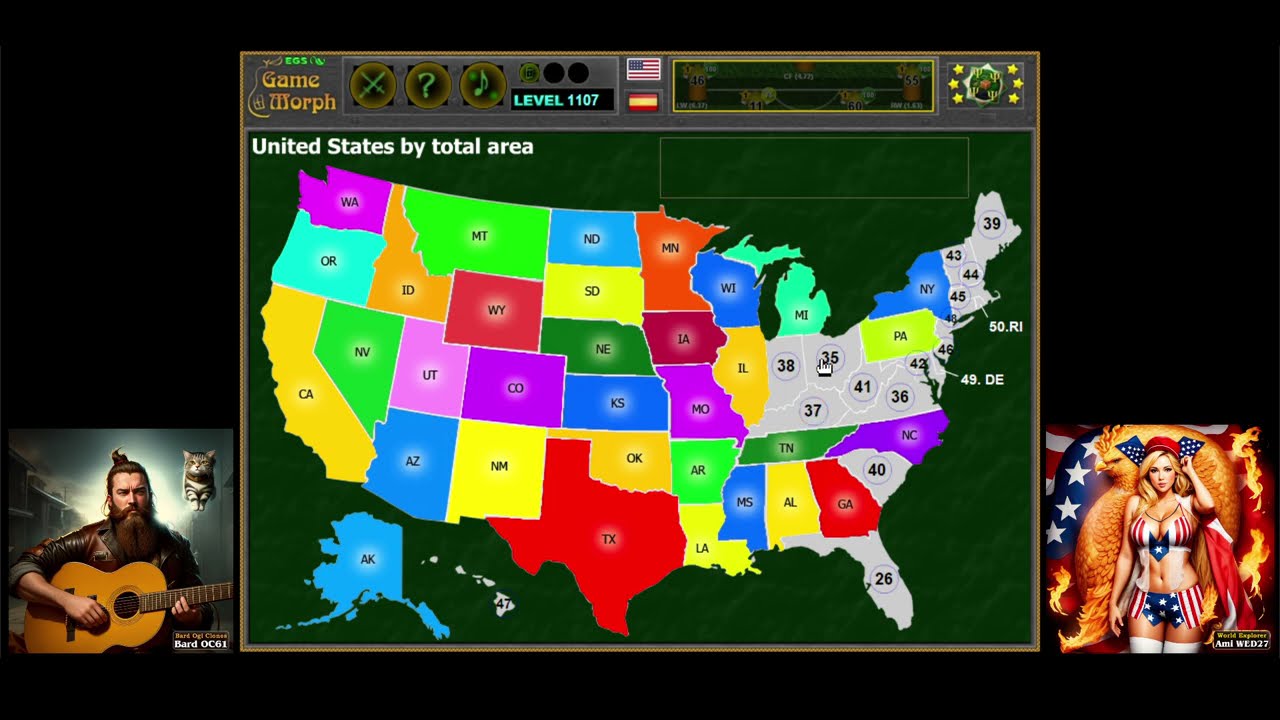 Learn Us States Map Games Find The State! A US Geography Game – With